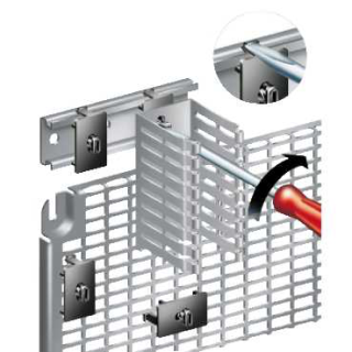 Cable duct clip suport main