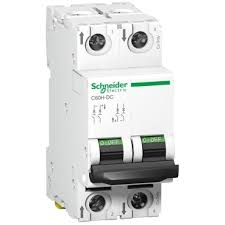 Miniature circuit breaker (MCB), Acti9 C60H-DC, 2P, 6A, C curve, 6kA (IEC/EN 60947-2)