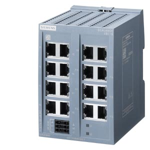 SCALANCE XB116, unmanaged switch, 16x 10/100 Mbit/s RJ45 ports, 6GK5116-0BA00-2AB2, Siemens main