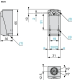 Limit switch, XCKP, metal end plunger, 1NC+1 NO, snap, Pg11, XCKP2110G11 alt_view_3