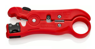 Izolācijas noņēmējs koaksiālajiem kabeļiem, 16 60 06 SB Knipex main
