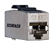 TOOLLESS LINE Coupler RJ45-RJ45 shielded,Class Ea 10GB (SFA), HSEMRKRGWS Schrack Technik main