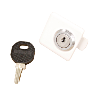 Cylindr. sash lock f. distr. board BK085. metal