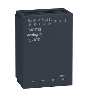 analogue input cartridge, Modicon M241, 2 temperature inputs main
