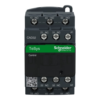 Relejs  3NO+2NC, 0 līdz 690V, 42V AC 50/60Hz standarta spole, skrūvskava