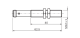 MM12-90APS-ZC0 Magnētiskais sensors M12, Sn = 90 mm, PNP, NO, konektors M12, 4-pin, U=10..30 VDC alt_view_2