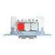 Double switch, Merten inserts, 1-pole 2-way, 10AX, screwless terminals, alt_view_4