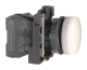 Pilot light, Harmony XB5, grey plastic, white, 22mm, universal LED, plain lens, 230...240V AC alt_view_3