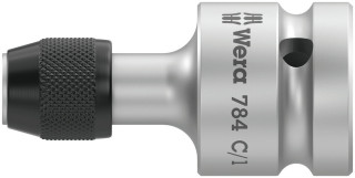 784 C 1/2" Переходник с приводом с быстрозажимным патроном Wera, 784 C/1 x 1/4" x 50 мм, 05042760001 Wera main