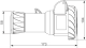 Розетка 3P+N+E, 6ч, 415В, 32А, IP67, PKF32M735 Schneider Electric alt_view_2
