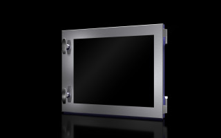 HD System window, with T handle, WxH: 518x436 mm, stainless steel, 1.4301, 4000083 Rittal