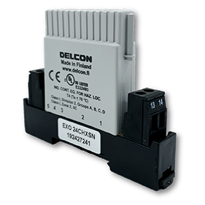 Izejas DIN sliedes relejs 5 VDC/0...24 VDC 10 A main