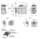 AG25-0002 Geared motortype AG25-66-50W-IP54-KR/14-A-ABM-EIP-SW AG250002 Siko alt_view_2