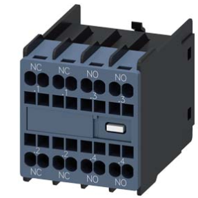 Auxiliary switch 2 NO+2 NC current paths: 1 NC, 1 NO for contactor relays/mot..., 3RH2911-2HA22, Siemens main