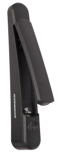 Push-pull handle in black with spring adjustment