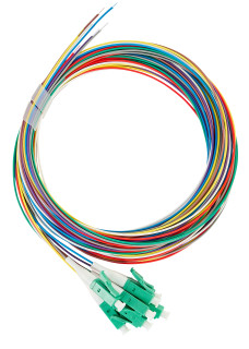 FO Pigtail LC/APC, 9/125æm OS2, 2.0m, Easy Strip, 8pcs, HLP09M082P Schrack Technik
