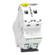 Circuit breaker Acti9 iC60N 2P C 13A MCB, Schneider Electric, A9F74213 alt_view_3