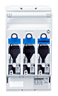 HRC-fuse-switch ARROW BLUE size 00 3pole, 160A, f. 60mm-sys. main