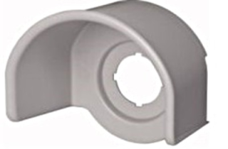 Protective collar, grey