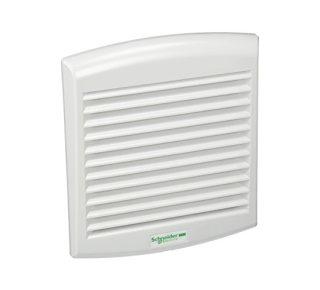 outlet grille plast cut out 125x125mm ext dim 137x117mm IP54