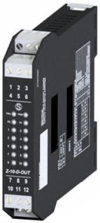 Z-10-D-OUT; 10 izejas modulis / RS485 ModBUS RTU; montejams uz din sliedes Z-10-D-OUT Seneca main