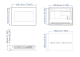 cMT3072X2 Weintek HMI 7" TFT LCD, 800x480px, A35 1.5GHz, USB, 2xEthernet, 4GB/1GB 2xETHERNET alt_view_6