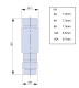 Fuse 10A, 400VAC, D01, IS504033 Schrack Technik alt_view_2