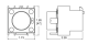 Time delay contact block,TeSys Deca,1NO+1NC,on-delay 1-30s,front alt_view_4
