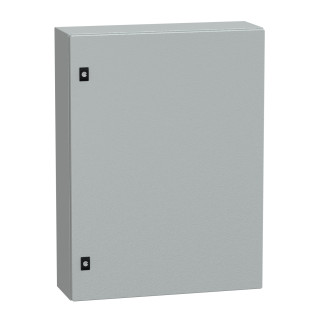 PanelSeT CRN plain door with mount.plate. H800xW600xD200 IP66 IK10 RAL7035.. main