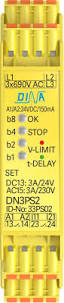 DINA Elektronik - DN3PS2 standstill monitoring device 24VDC; monitor 1- to 3-phase motors to up to 600V AC DN3PS2 main