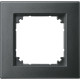 Cover frame, Merten M-Plan, 1 gang, anthracite main