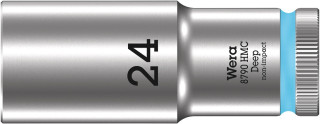 8790 HMC Deep socket with 1/2" drive, 24 x 83 mm, 05004563001 Wera main