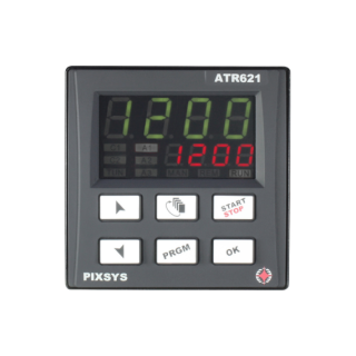PROGRAMMER/TEMP. CONTR. 15 CYCLES 72X72 4+4 Digit 1 AI-2 RL-SSR-24/230V, ATR621-12ABC Pixsys main