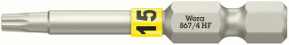 867/4 TORX® HF Bits with holding function, TX 15 x 50 mm, 05060507001 Wera main