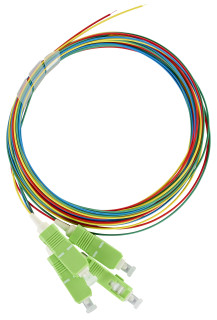 FO Pigtail SC/APC, 9/125æm OS2, 2.0m, Easy Strip, 4pcs, HLP09D042P Schrack Technik