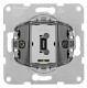 One-gang push button insert illuminated between L-L1, NO, EV100130 Schrack Technik main