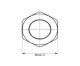Metric Counter Nut M32x1.5, M271032--- Schrack Technik alt_view_2