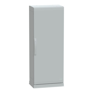 Floor standing polyester enclosure, PanelSeT PLA, plain door, open bottom, 1250x500x320mm, IP54, IK10 main
