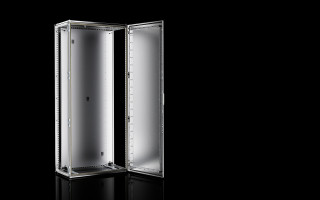 Baying enclosure system, WHD: 800x2000x600 mm, Sheet steel, EMC version, 8807010 Rittal main