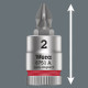 8751 A Phillips Zyklop bit socket, 1/4" drive, PH 3 x 28 mm, 05003352001 Wera alt_view_2