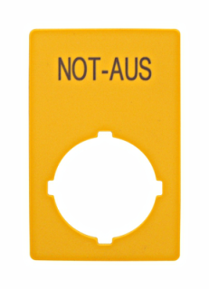 Emerg.stop label 33*50
