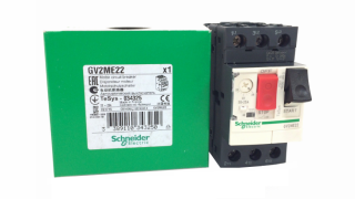 Motor circuit breaker, TeSys Deca, 3P, 20 to 25A, thermal magnetic, screw clamp terminals, button control