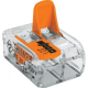 splicing connector, 2 contacts, 0,2...4 mm2, 450V/32A, for monolithic and multi-conductor wires, 221-412 Wago alt_view_2