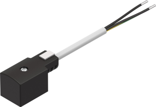 Plug socket with cord KMF-1-24DC-2.5-LED, 30935 Festo main