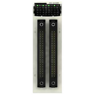 discrete input module, Modicon X80, 64 inputs, 24V DC positive