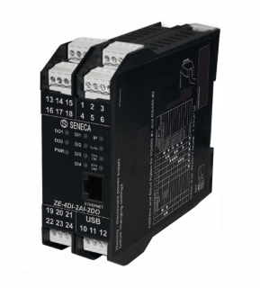 4 CH Digital Input/ 2 CH Analogue Input, 2 CH Digital Output Modbus RTU-Modbus TCP-IP