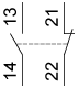 Limit switch, XCKS, steel roller plunger, 1NC+1 NO, snap action, M20, XCKS102H29 alt_view_2