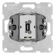 Two-way switch insert with control light, cage clamps, EV100115 Schrack Technik main