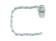 71CS | 229 mm long light-weight zinc plated steel chain with mounting bracket. (bag of 12 chains) main