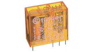 Electromagnetic relay; DPDT; Ucoil: 24VAC; Icontacts max: 15A main